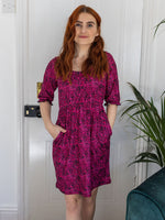 Pink Leopard Petite Dress UK | by Short Girls Club the Petite Clothing Brand UK
