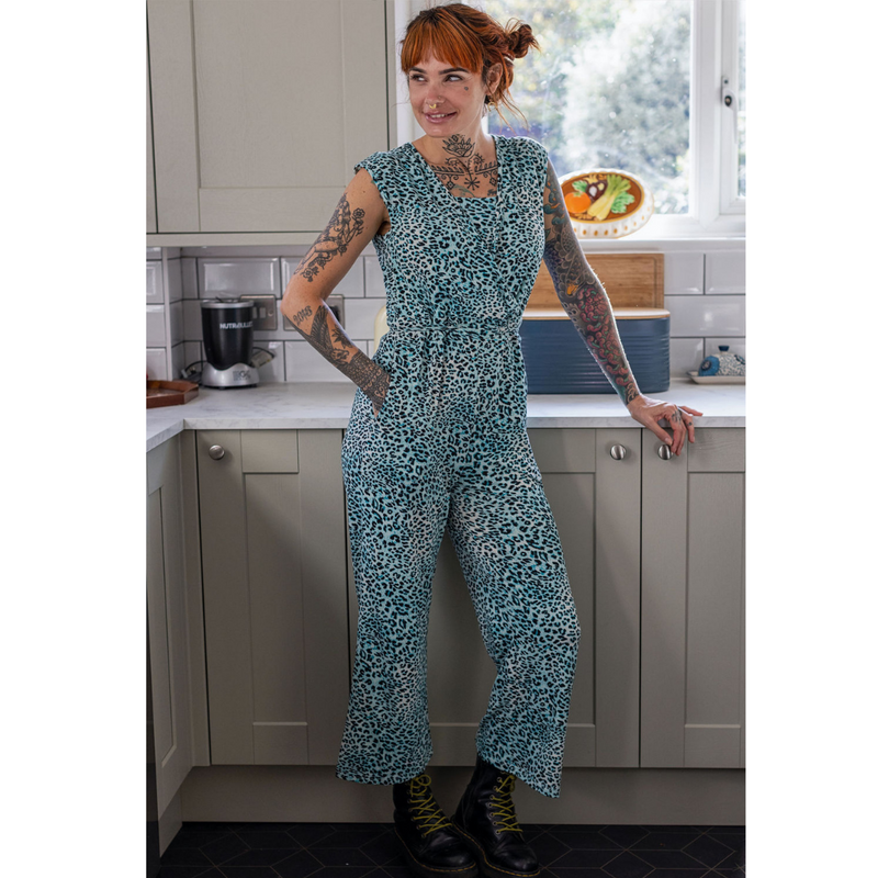 Leopard Print Jumpsuit UK | by Short Girls Club the Petite Clothing Brand UK